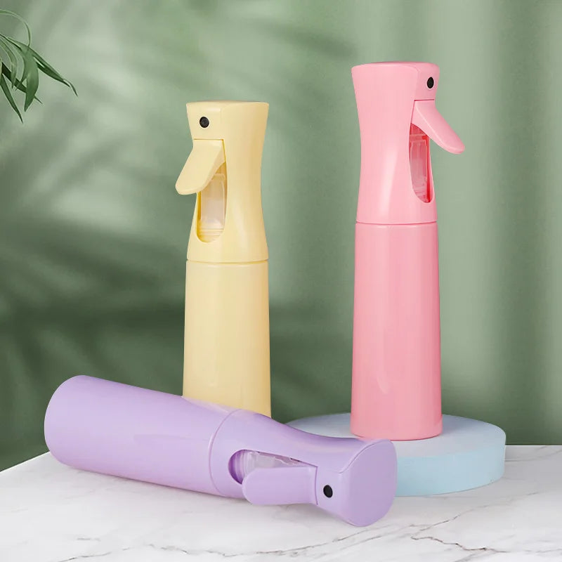 200/300/500ml High Pressure Spray Bottles Refillable Bottles Continuous Mist Watering Can Automatic Salon Barber Water Sprayer