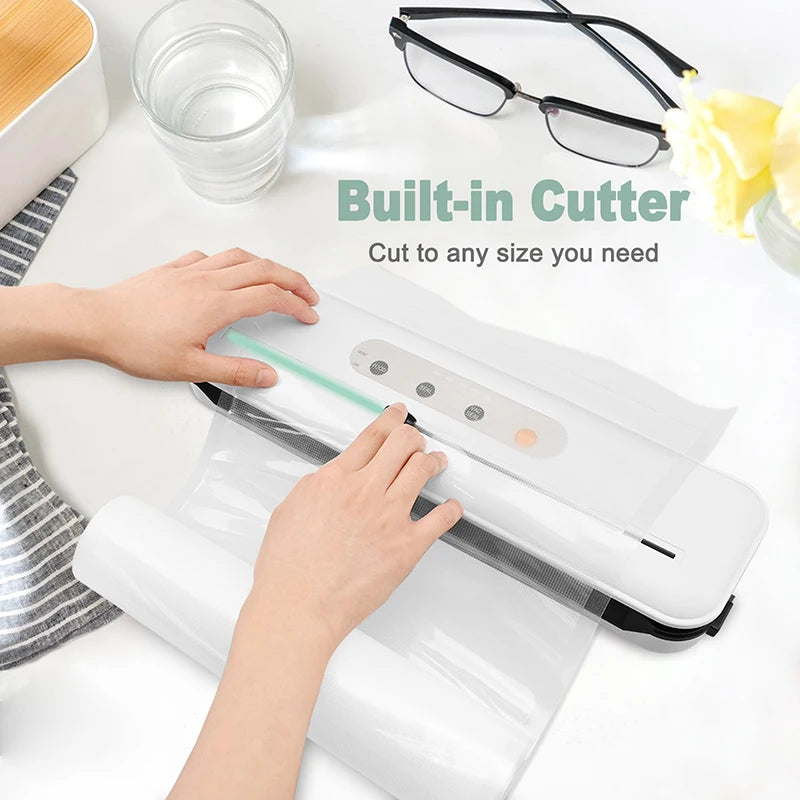 Vacuum Sealer Machine Dry/Moist Vacuum Sealer Machine with Bag Storage Air Sealer Machine for Food Storage and  with Starter Kit