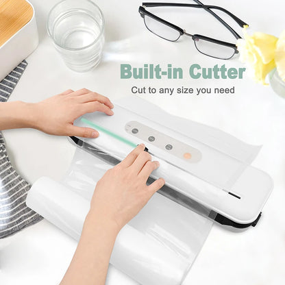 Vacuum Sealer Machine Dry/Moist Vacuum Sealer Machine with Bag Storage Air Sealer Machine for Food Storage and  with Starter Kit